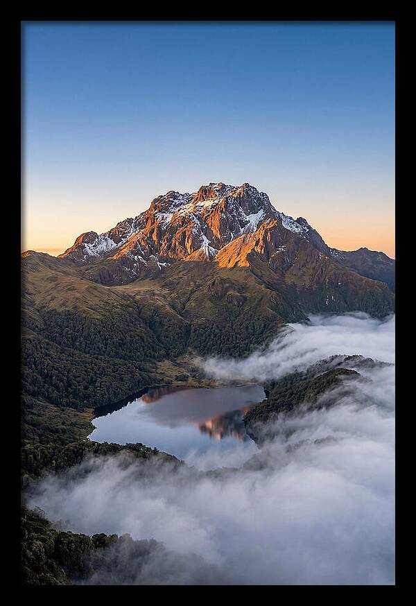 Mount Wilhelm At Sunrise