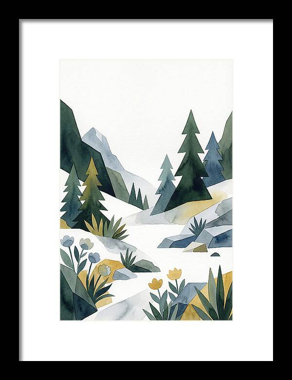 Mountain Bloom Tranquility