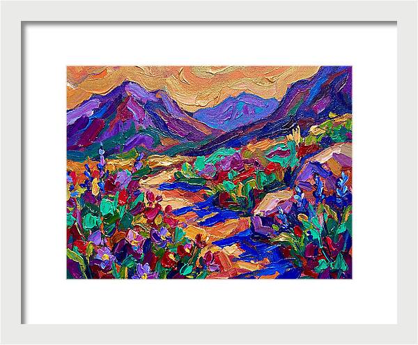 Mountain Blooms In Tranquil Harmony