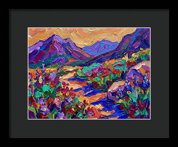 Mountain Blooms In Tranquil Harmony