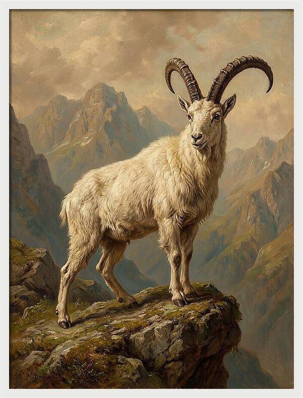 Mountain Goat Majestic Stance