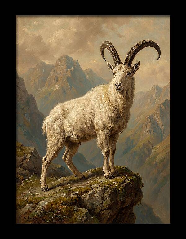 Mountain Goat Majestic Stance