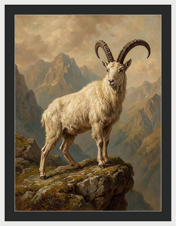 Mountain Goat Majestic Stance