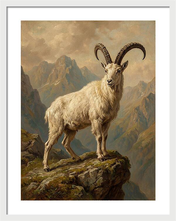 Mountain Goat Majestic Stance