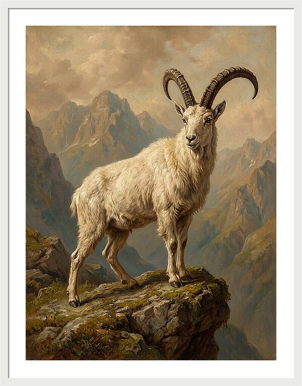 Mountain Goat Majestic Stance