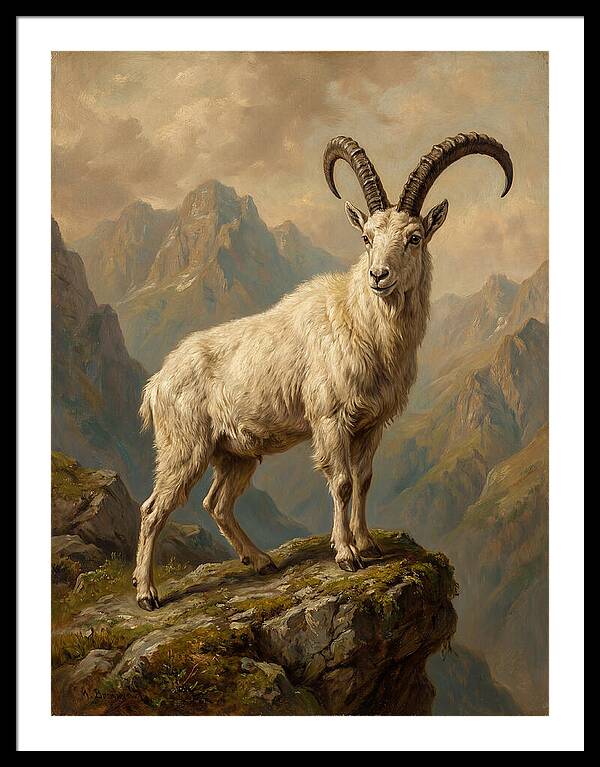 Mountain Goat Majestic Stance