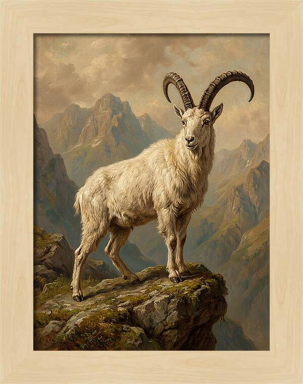 Mountain Goat Majestic Stance