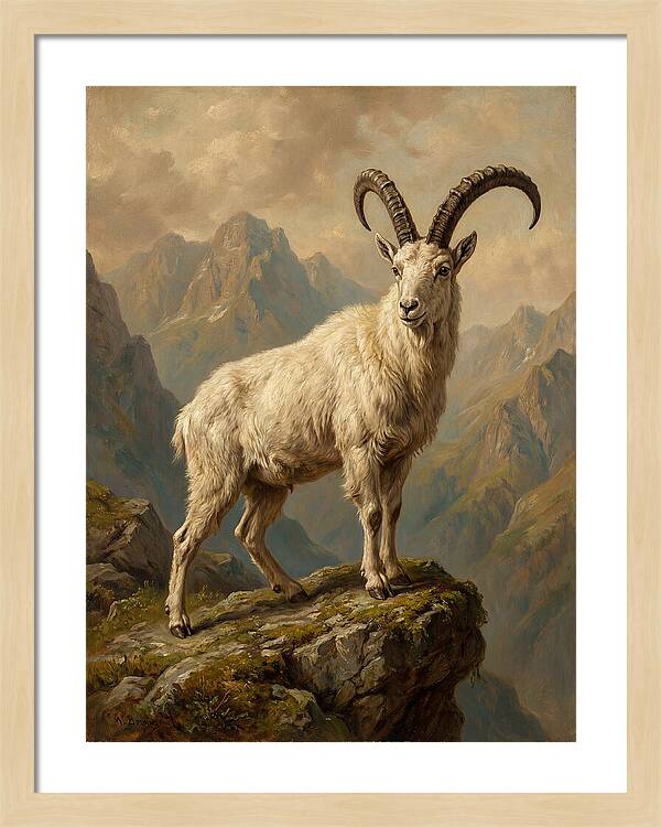 Mountain Goat Majestic Stance