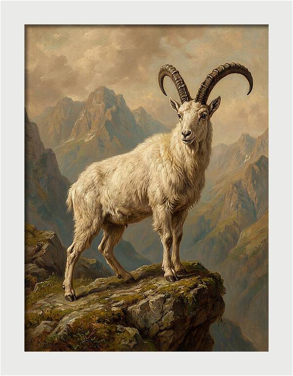 Mountain Goat Majestic Stance