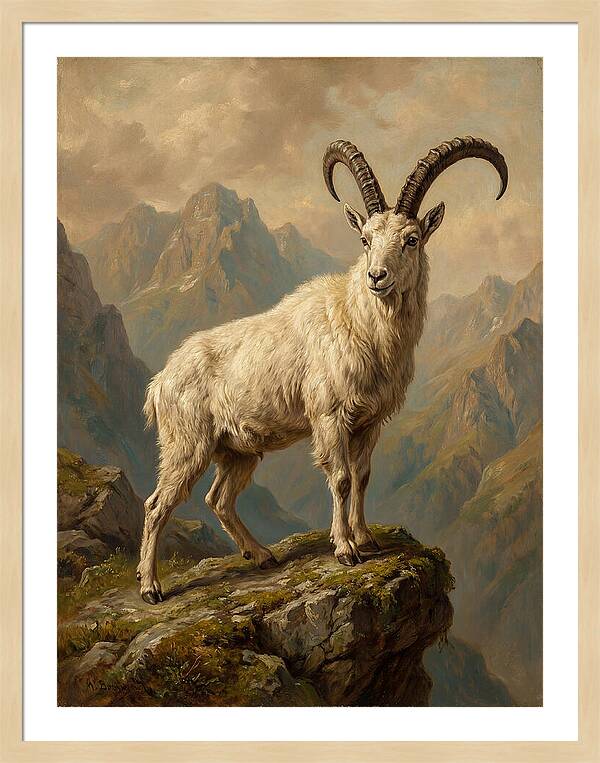 Mountain Goat Majestic Stance