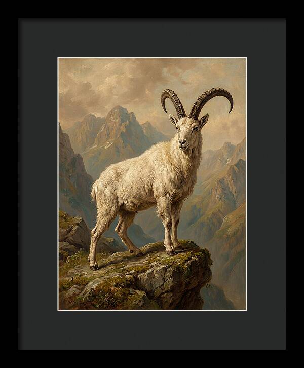 Mountain Goat Majestic Stance