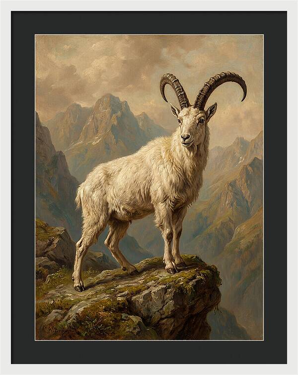 Mountain Goat Majestic Stance