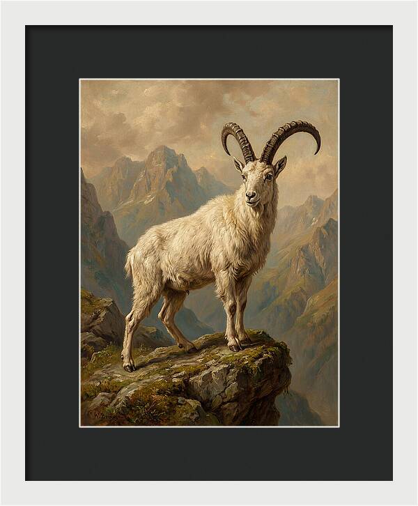 Mountain Goat Majestic Stance