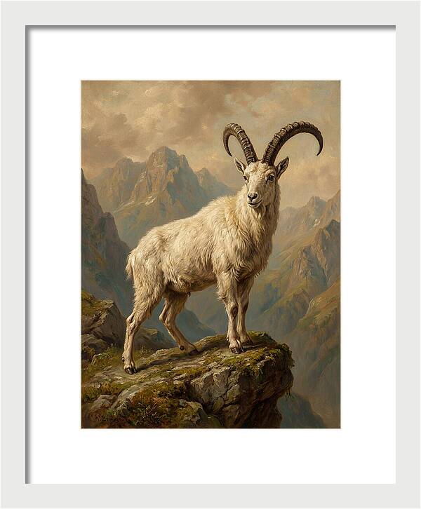 Mountain Goat Majestic Stance