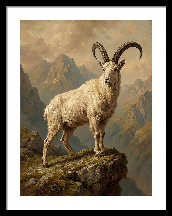 Mountain Goat Majestic Stance