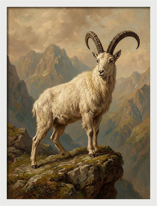 Mountain Goat Majestic Stance