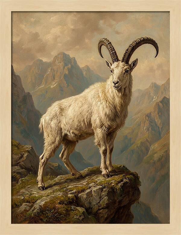 Mountain Goat Majestic Stance