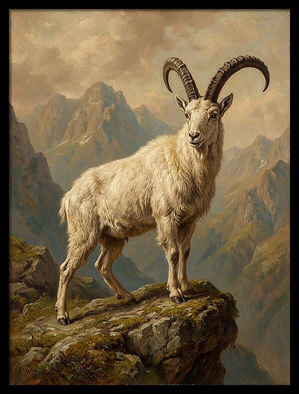 Mountain Goat Majestic Stance