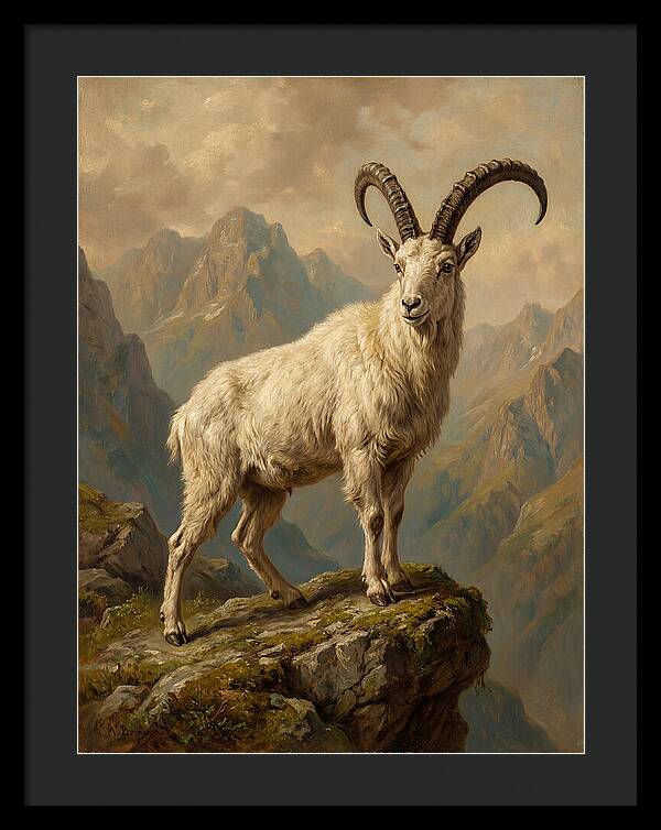 Mountain Goat Majestic Stance