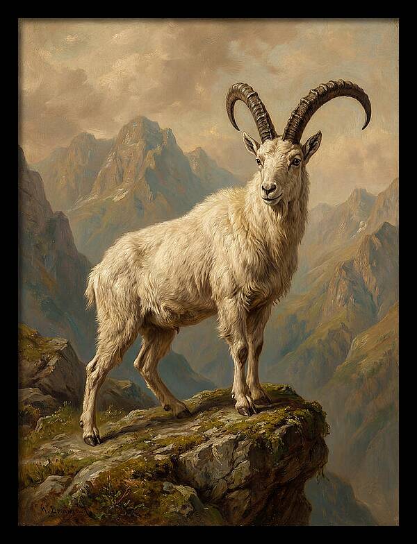 Mountain Goat Majestic Stance