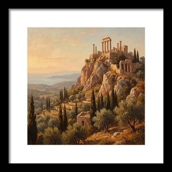 Mountain Peak Overlooking Mediterranean