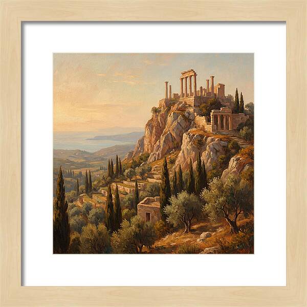 Mountain Peak Overlooking Mediterranean
