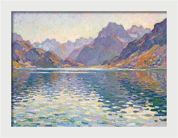 Mountain Reflections In Tranquility