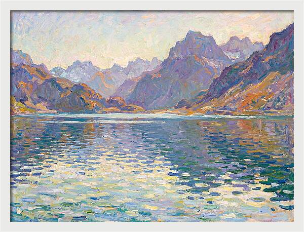 Mountain Reflections In Tranquility