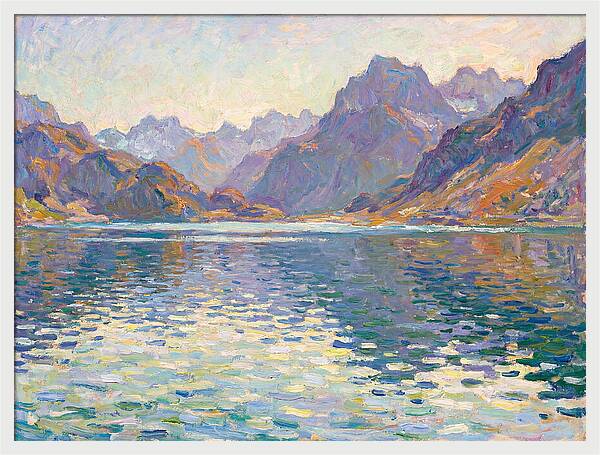Mountain Reflections In Tranquility