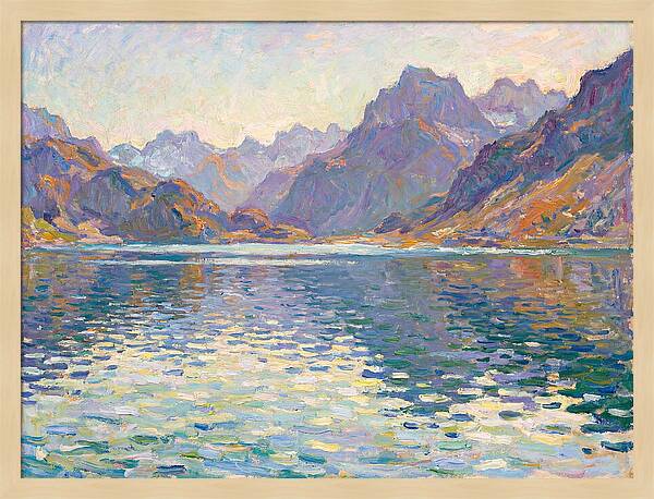 Mountain Reflections In Tranquility