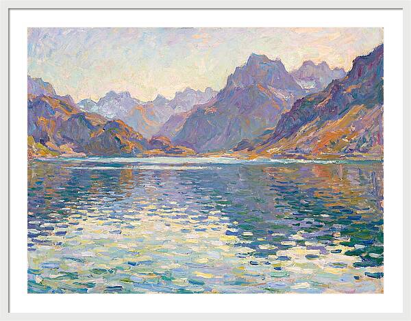Mountain Reflections In Tranquility