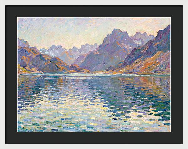 Mountain Reflections In Tranquility