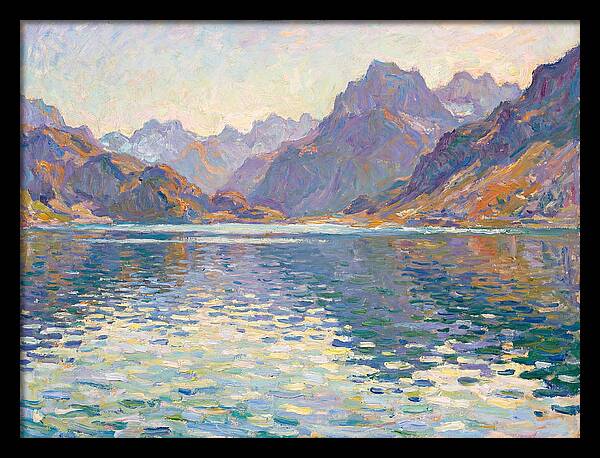 Mountain Reflections In Tranquility