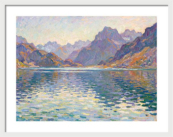 Mountain Reflections In Tranquility