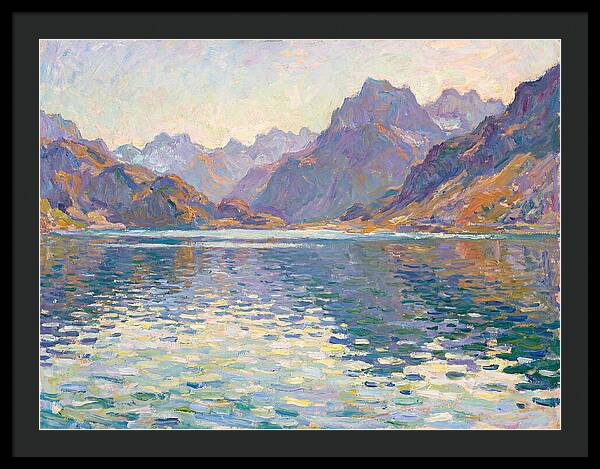 Mountain Reflections In Tranquility