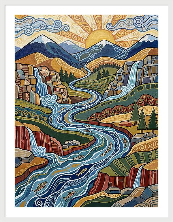 Mountain Stream Serenity