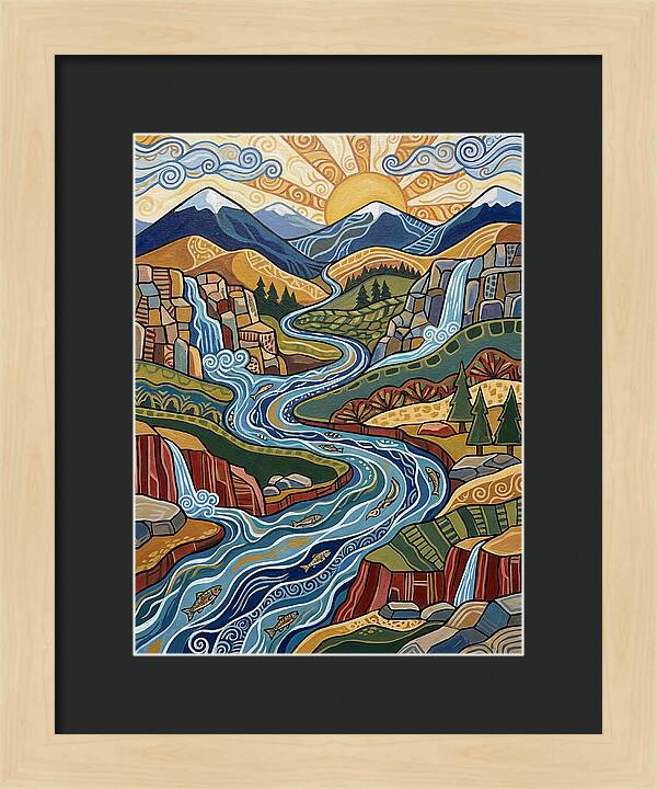 Mountain Stream Serenity