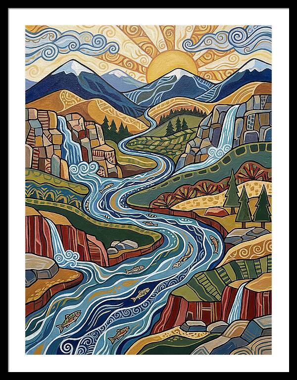 Mountain Stream Serenity