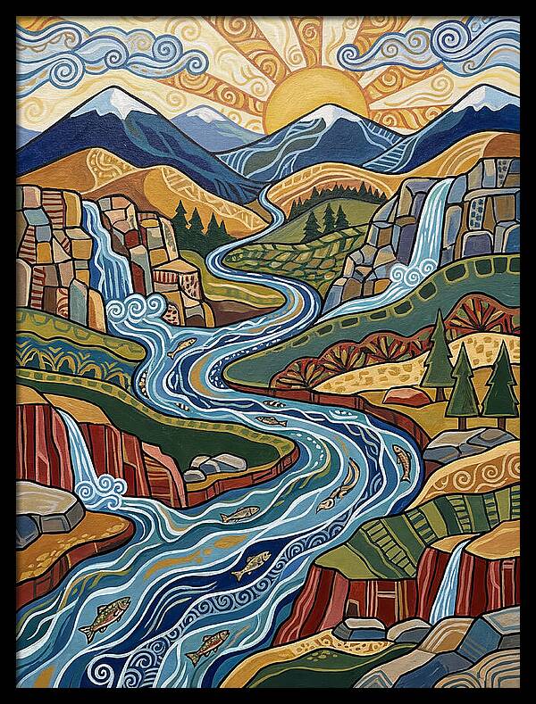 Mountain Stream Serenity