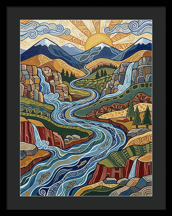Mountain Stream Serenity
