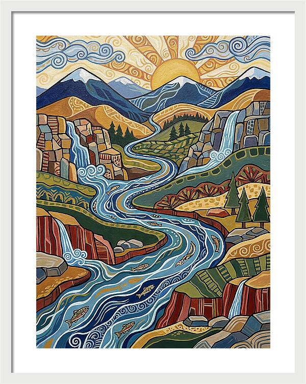 Mountain Stream Serenity