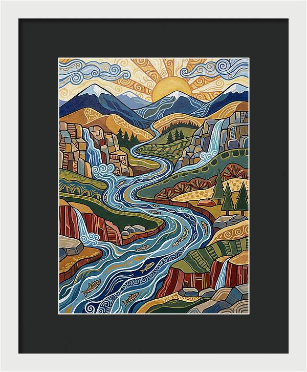 Mountain Stream Serenity
