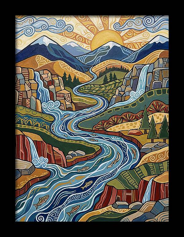 Mountain Stream Serenity