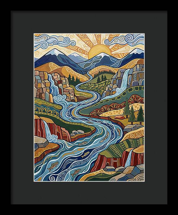 Mountain Stream Serenity