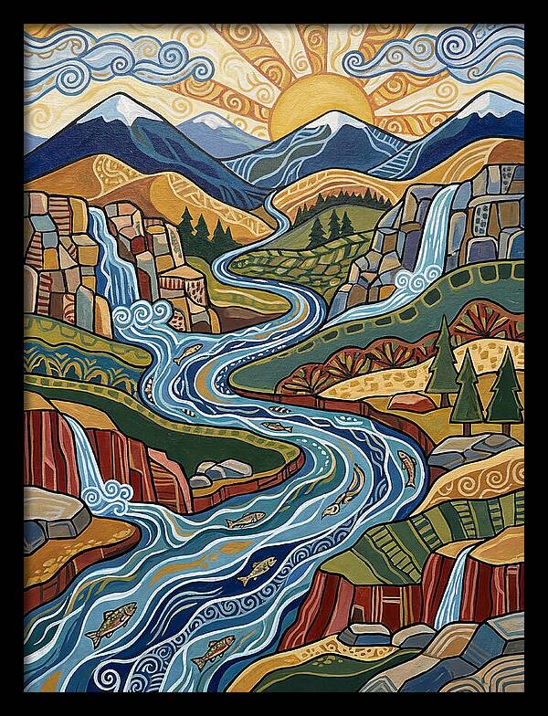 Mountain Stream Serenity