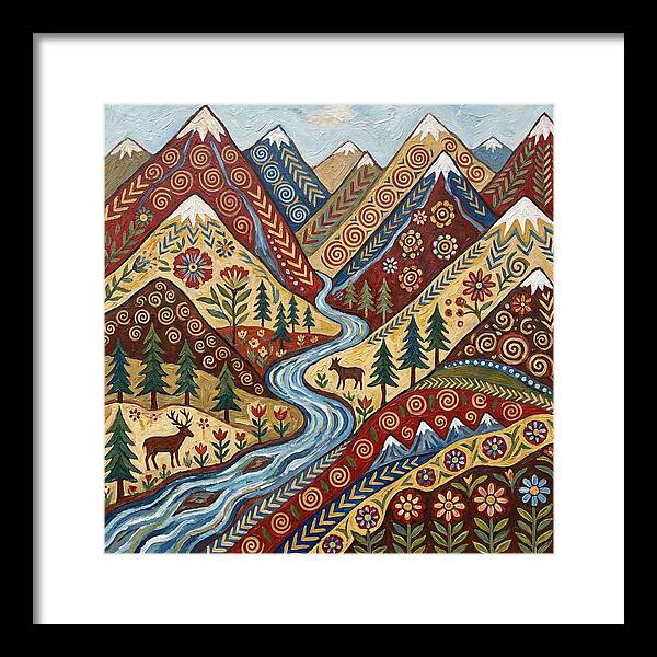 Mountain Stream Tranquility