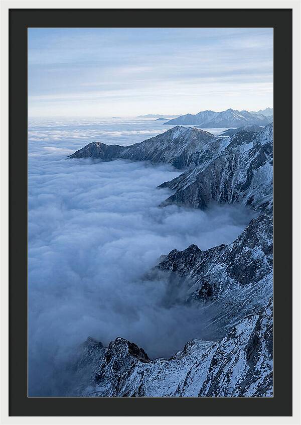 Mountain Sunrise Above Clouds