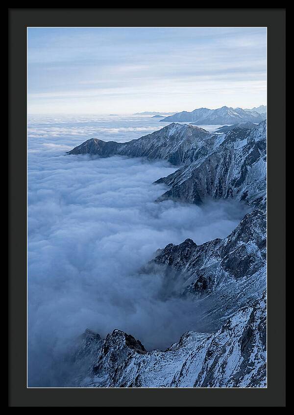 Mountain Sunrise Above Clouds