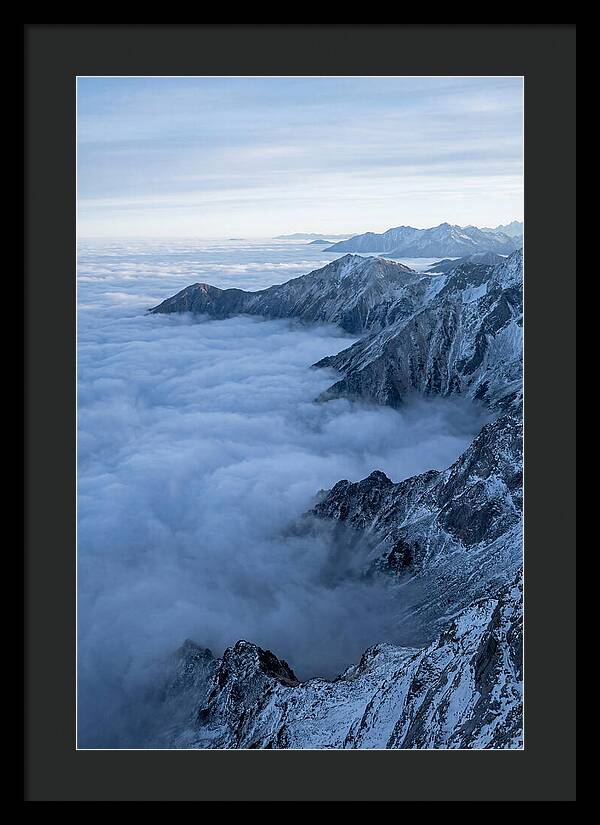 Mountain Sunrise Above Clouds