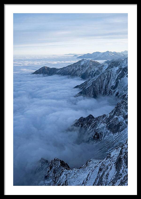 Mountain Sunrise Above Clouds